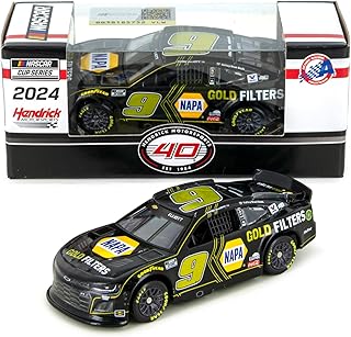 Lionel Racing Chase Elliott 2024 NAPA Gold Filters Diecast Car 1:64 Scale