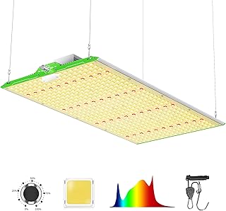 BESTVA BP2000 LED Grow Light with High Yield Samsung LM301 Diodes & Dimmable Full Spectrum Plant Light with 656PCS LEDs fo...