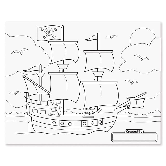 Foto 3 de 4 de Melissa & Doug- Jumbo 50-Page Bloc de Colorear, Color surtido (Melissa&Doug 14226)