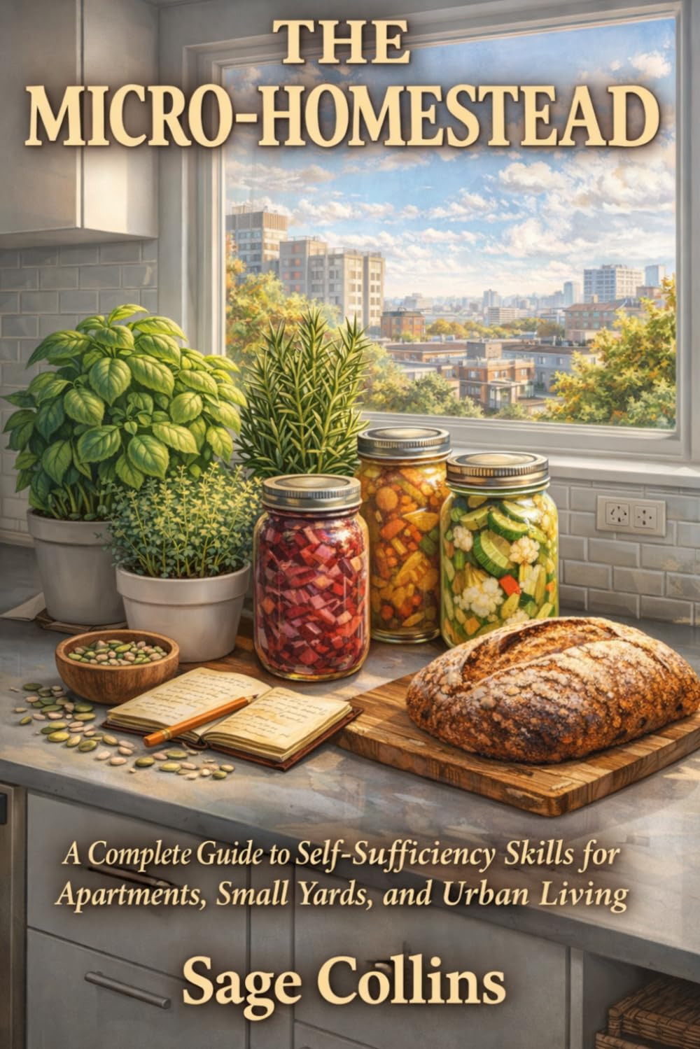 The Micro-Homestead: A Complete Guide to Self-Sufficiency Skills for Apartments, Small Yards, and Urban Living