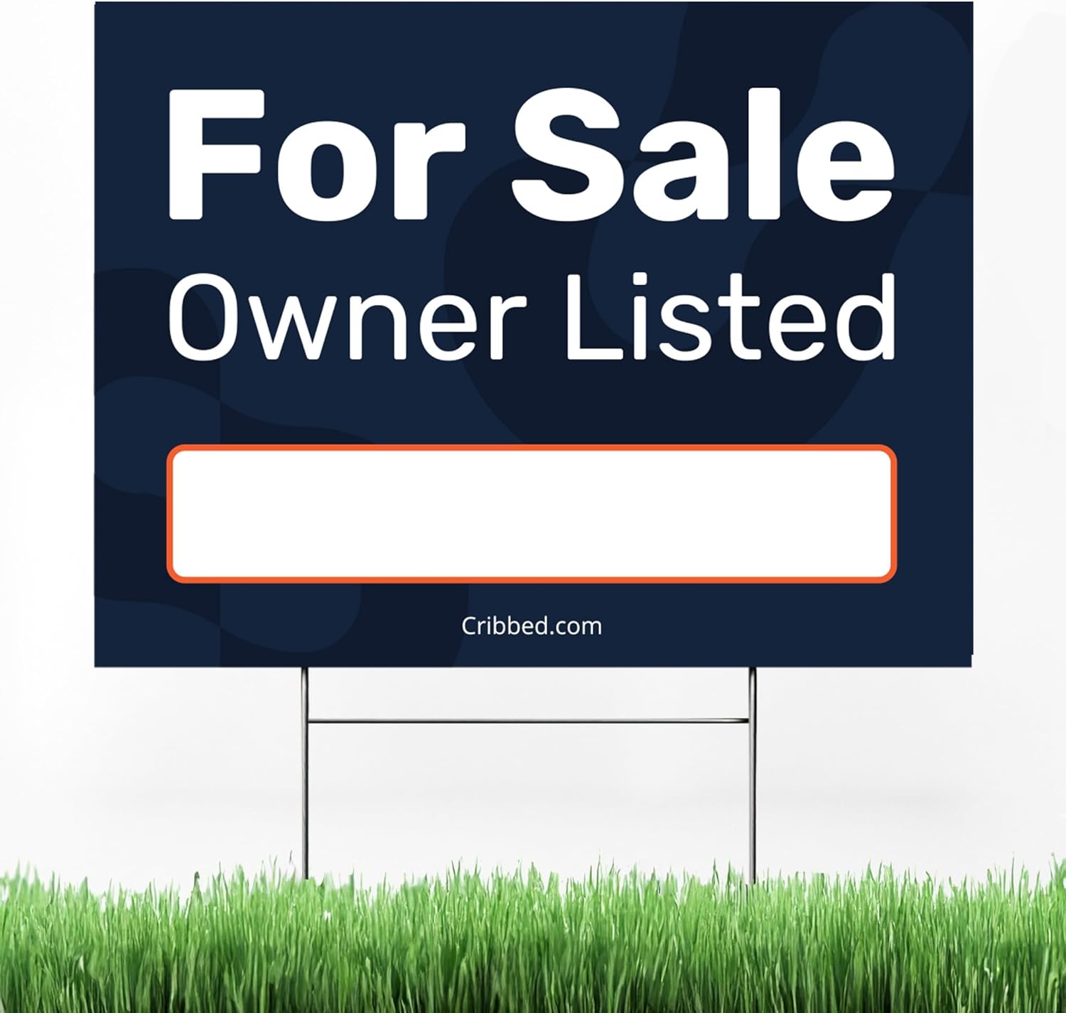 For Sale Owner Listed Yard Sign | High Visibility, Easy to Read