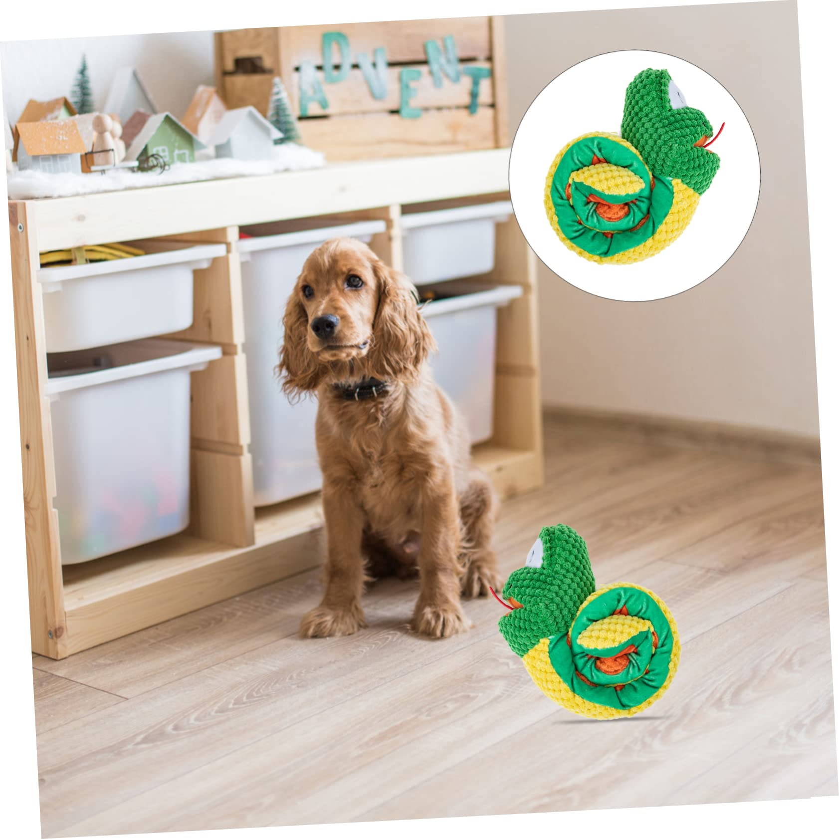 Sosoport 3pièces Jouet à Renifler pour Chiens Jouet Interactif pour Chiots Éducatif Et pour Intérieur pour Friandises Fourniture pour Animaux De Compagnie