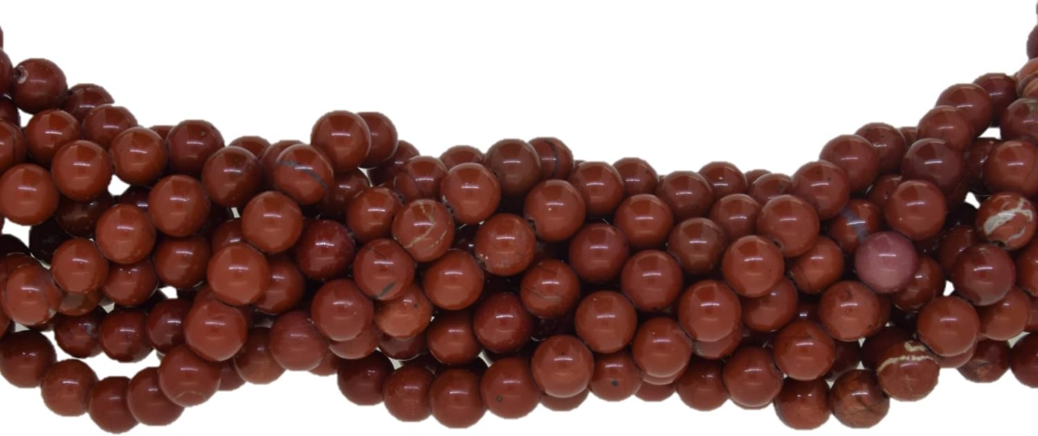 Red Aventurine Plain Round Shape Gemstone Beads for Jewelry Making, Jewelry Supplies, Red Aventurine Beads 8mm Size, 1 Strand Each of 16" Length