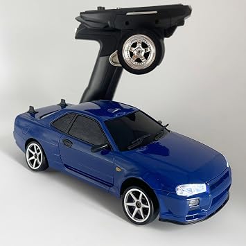 HLSFWDRIVE LDRC 1/18 RC Drift Car with Gyro RWD Drift RC Car for Adult