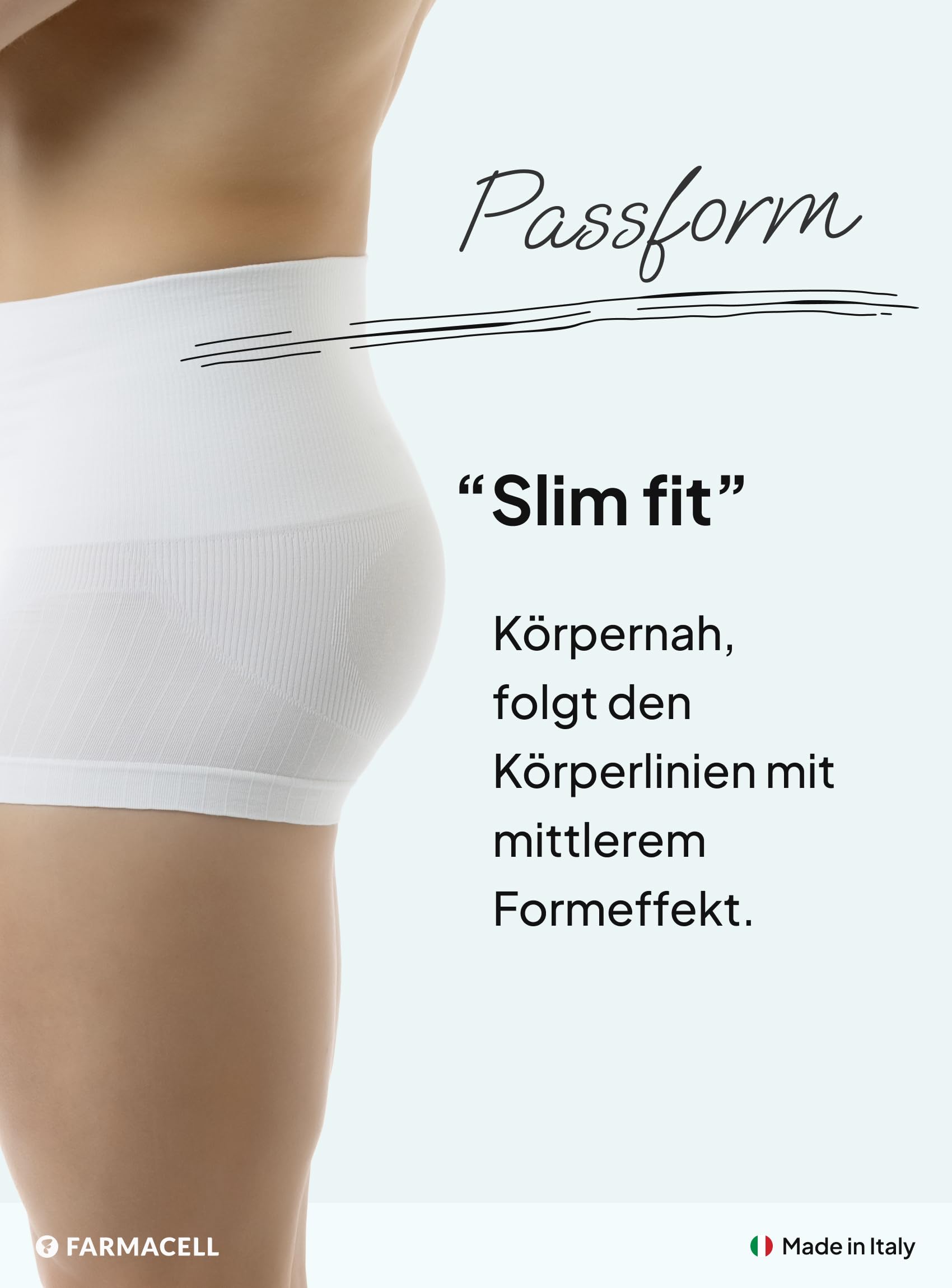 FarmaCell Shapewear Herren Boxershorts aus Baumwolle, Made in Italy, 402