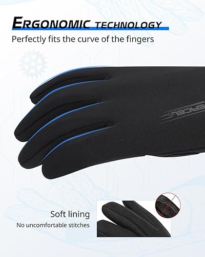 Miniatura 3 de ATERCEL Winter Gloves Men Women, Waterproof Cold Weather Gloves for Women Men, Touchscreen Gloves for Running, Driving, Cycling, Skiing, Skating,