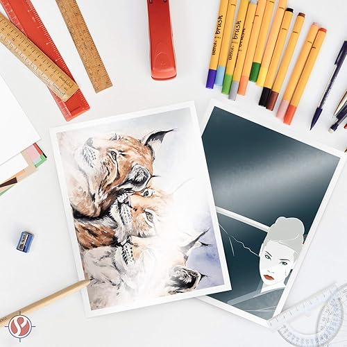 Miniatura 3 de Papel digital brillante C2S  perfecto para impresión láser a color, propuestas de diseño, volantes, folletos, tamaño de libro mayor de 11 x 17