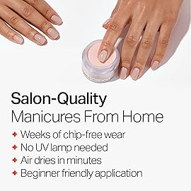 Nailboo Dip Powder for Natural or Acrylic Nails, Long-Lasting & Highly Pigmented, No UV Lamp for Nails Needed, DIY Nail Tech Supplies, Dip Powder Nail Kit Essentials, Boo-Quet, 0.5 oz