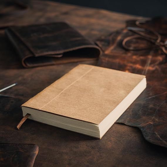 moonster A5 Journal Inserts Lined Cotton Paper Refill for Leather Journal