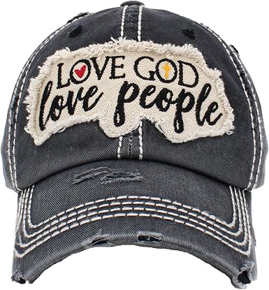 KBETHOS Hats Love God Love People Women 