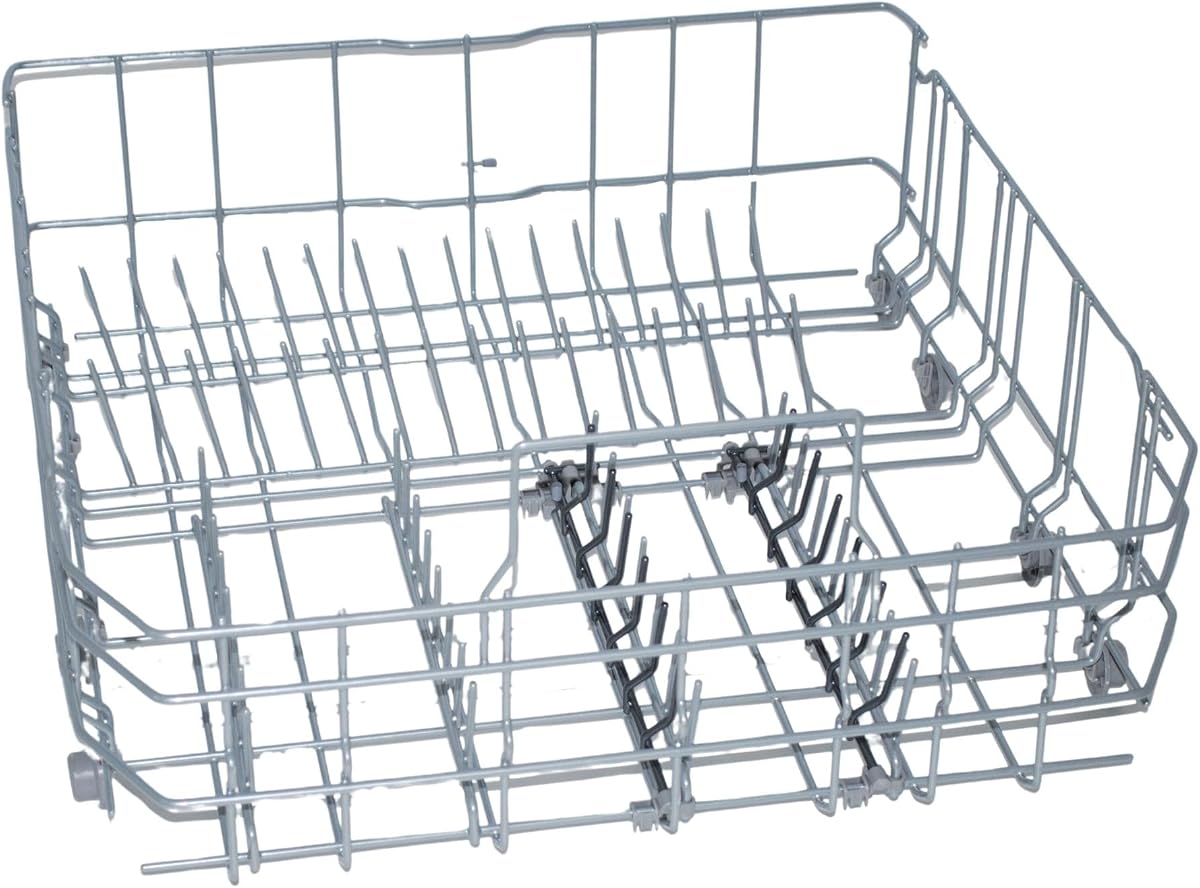 20000533 Dishwasher Lower Rack w/Wheels For Bosch, Thermador - DWpartsco | Includes wheels for easy loading. No assembly or tools required. Also replaces 00689429, 00689997, 20000532, 00775824.