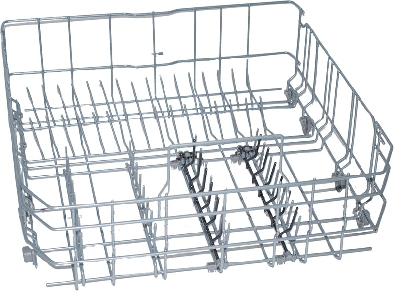 20000533 Dishwasher Lower Rack w/Wheels For Bosch, Thermador - DWpartsco | Includes wheels for easy loading. No assembly or tools required. Also replaces 00689429, 00689997, 20000532, 00775824.