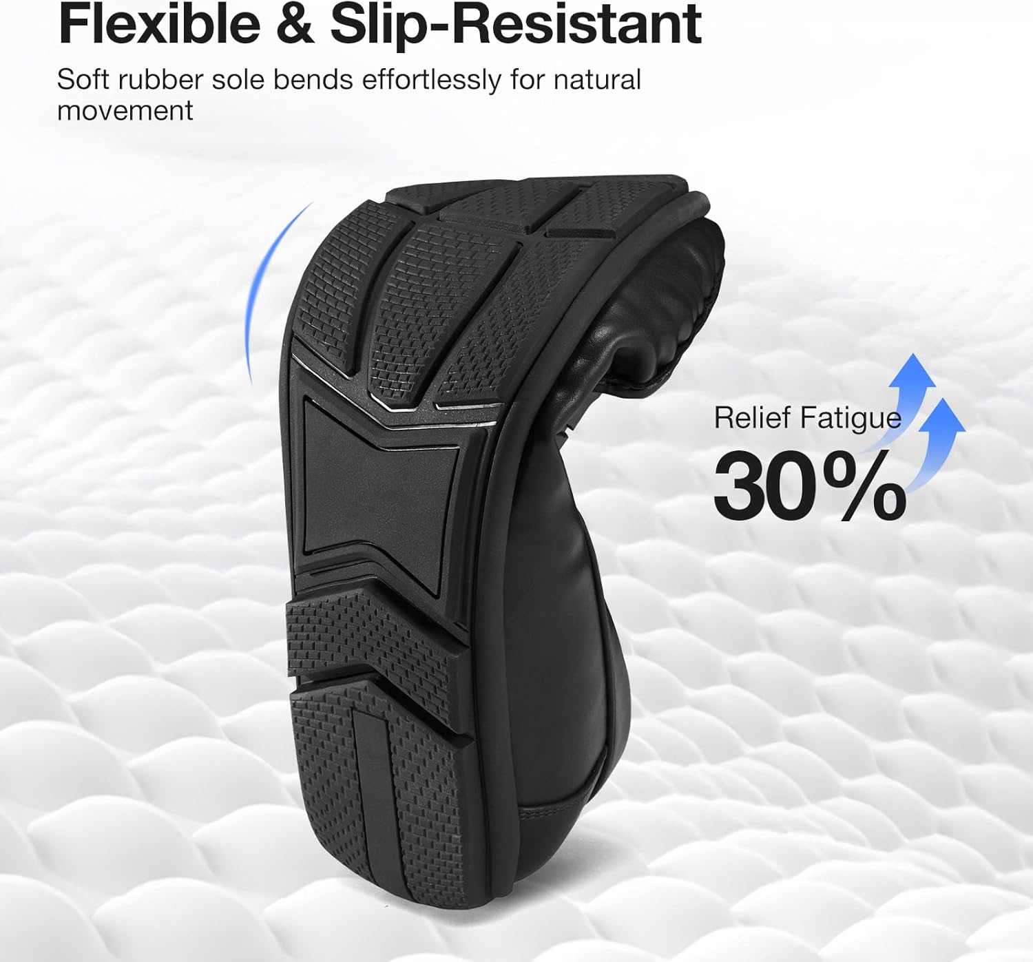 HEEZ Men's Loafers Slip On Dress Shoes Penny Loafers Leather Casual Driving Boat Shoes for Men - Image 4