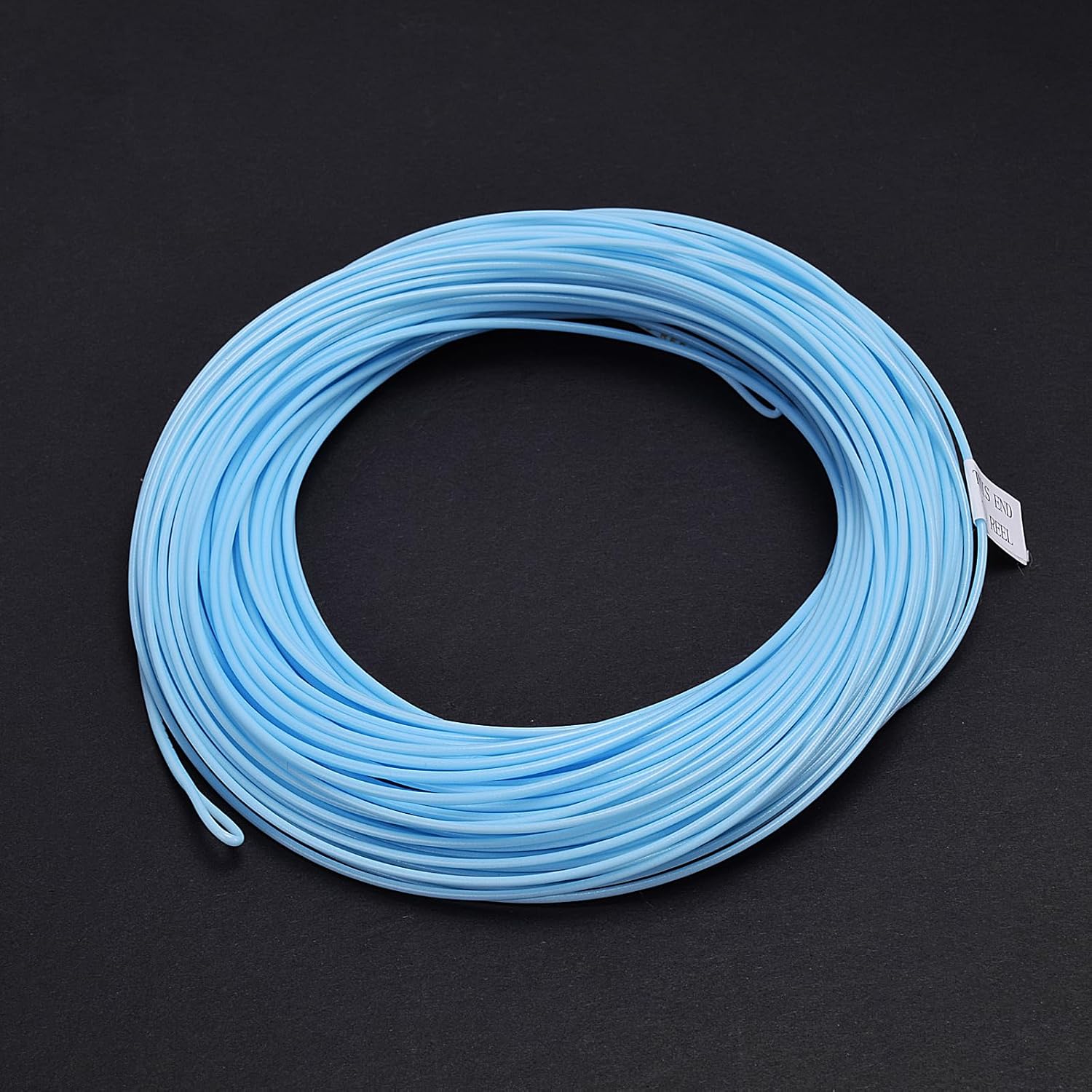 SF Saltwater Fly Line with Welded Loop Weight Forward Floating Line Braided Multifilament Core Light Blue Resistant Corrosion for Saltwater 90FT WF7F 8F 9F 10F 11F 12F