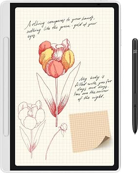 XPPen 3 in 1 Color Digital Notebook 10.95'' Paper Note Taking Tablet with 16384 Pressure Levels Battey-Free X3 Pro Pencil 2 Magnetic Folio 6+128GB Magic Note Pad for Writing/Reading/Meeting/Study