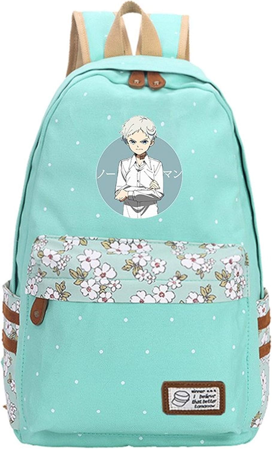 Anime The Promised Neverland Backpack Daypack Student Bag School Bag Bookbag Shoulder Bag