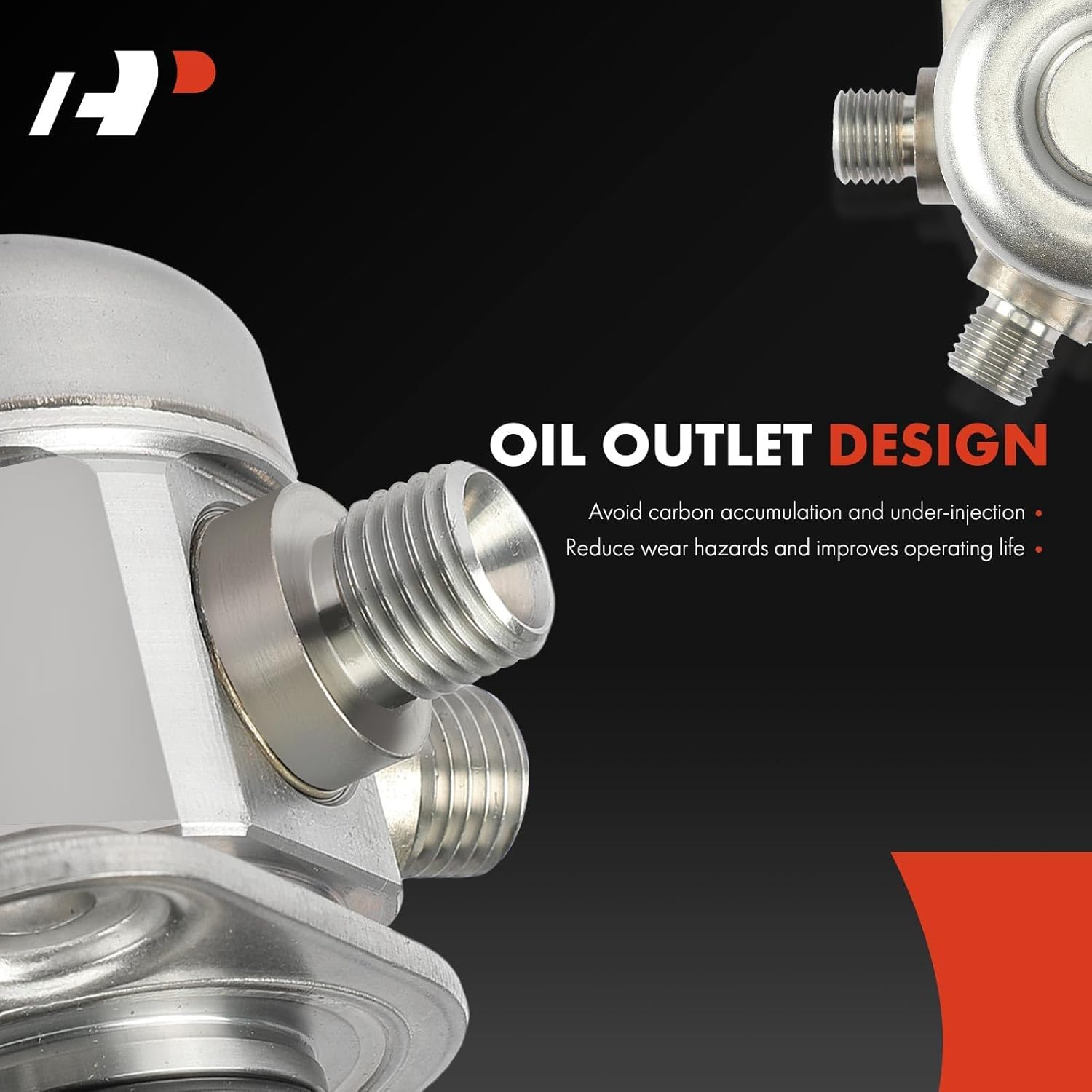 A-Premium Front High Pressure Fuel Pump Compatible with Land Rover Range Rover 2010-2022, LR4 2010-2016, Discovery 2017-2020, Defender 110 2022, Defender 90 2022, Range Rover Sport, Range Rover Velar