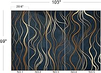 Vista 98 de Papel tapiz de pared para guardería infantil de bosques de acuarela coloridos, 137 x 100 pulgadas