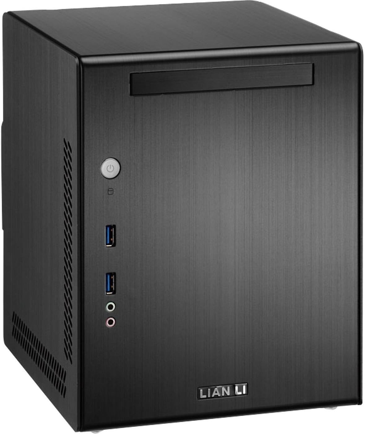 LIAN-LI CASE PC-Q03B MINI-ITX 2X2.5INCH/1X3.5INCH HDD BAY ALUMINUM BLACK RETAIL