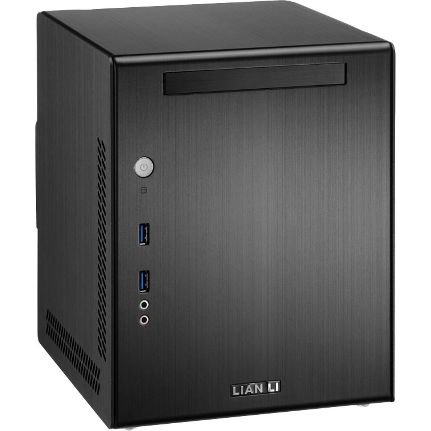 LIAN-LI CASE PC-Q03B MINI-ITX 2X2.5INCH/1X3.5INCH HDD BAY ALUMINUM BLACK RETAIL