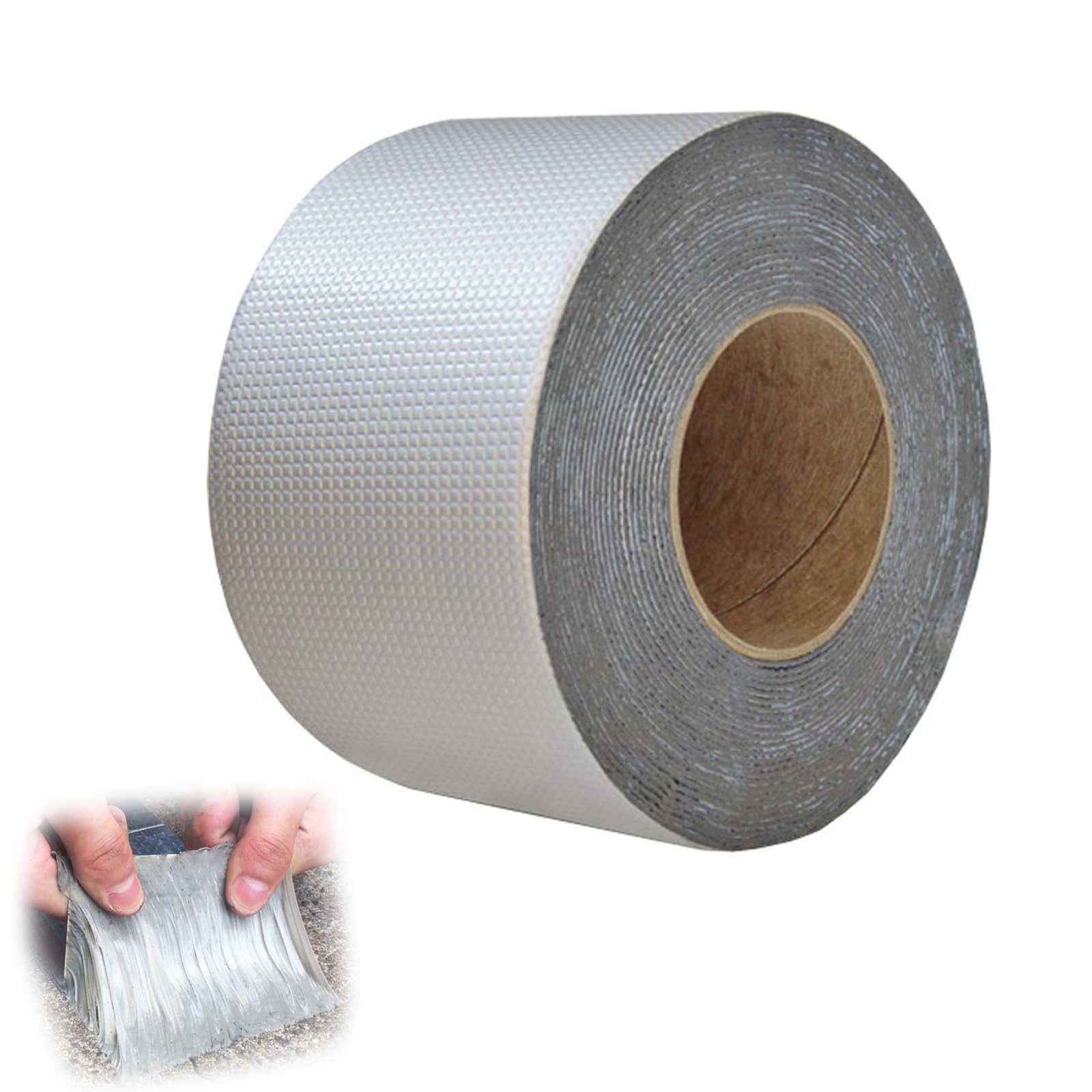 SiegelKraft-Reparaturband von Treuquell, Wasserdichtes Butylband, 5 m (10 cm x 5 m)