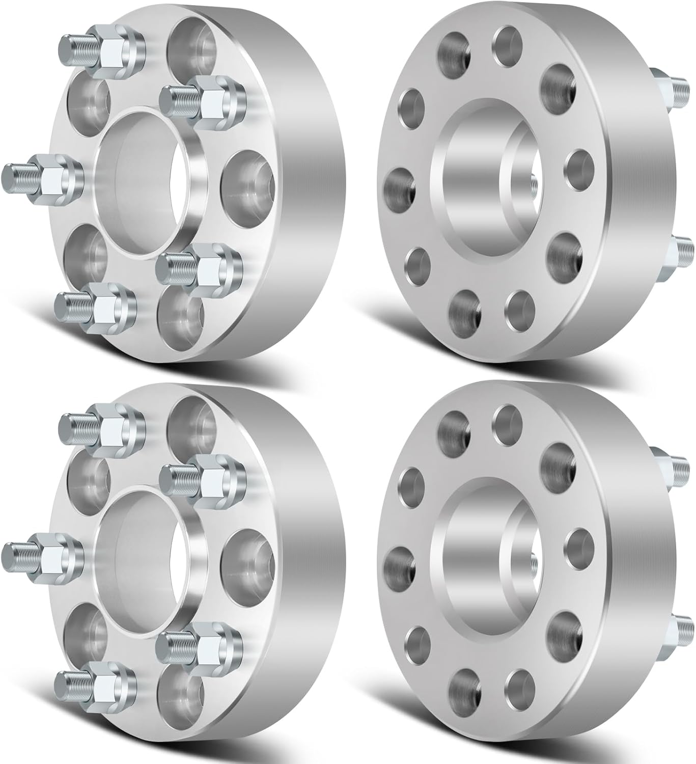 SCITOO 4X 5x4.5 12x1.5 64.1 1.5" Wheel Spacers 5x114.3 to 5x114.3 fits for 1998-2019 for Honda for Accord