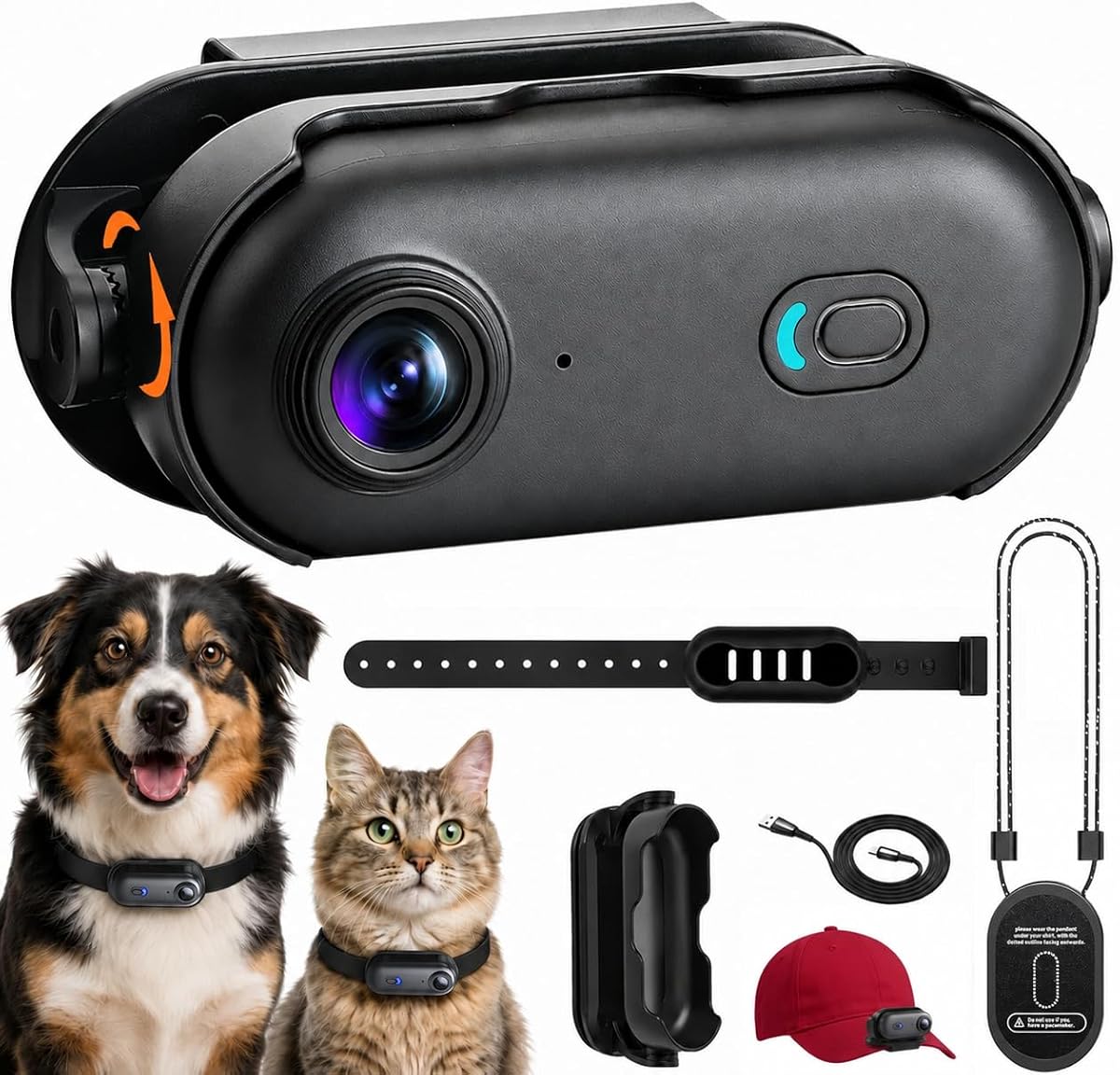 JETO Cat Collar Camera
