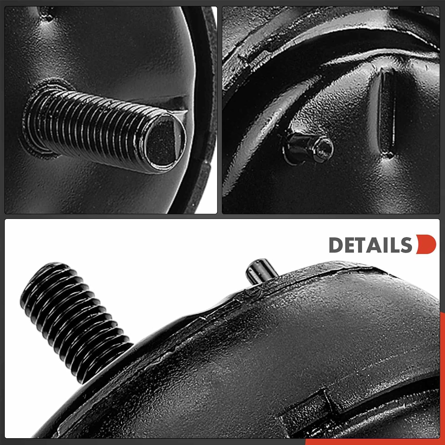 A-Premium Set of 2 Engine Motor Mount Kit Compatible with Ford F-150/F-250/F-350 1989-1993, Ranger 1985-1988 1990-1997, Bronco 1989-1992 & Mazda B2300 1994-1997, 2.0L 2.3L 4.9L, Front Side