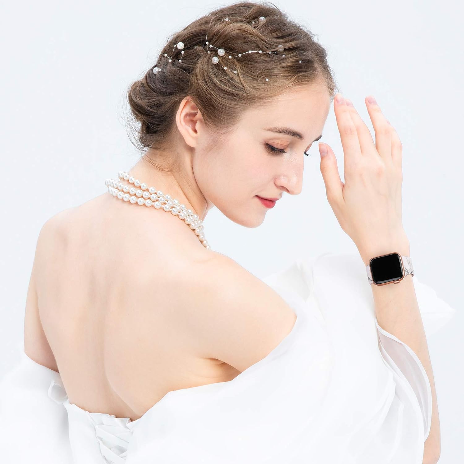 Seizehe Compatible Silicone Floral Pattern Photo