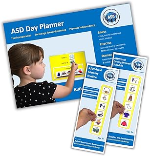Morning Routine Independence Bundle – Visual Schedules for Kids – Get Ready for The Day – Getting up, Dressing, Packing Bag - Autism, ADHD (English)