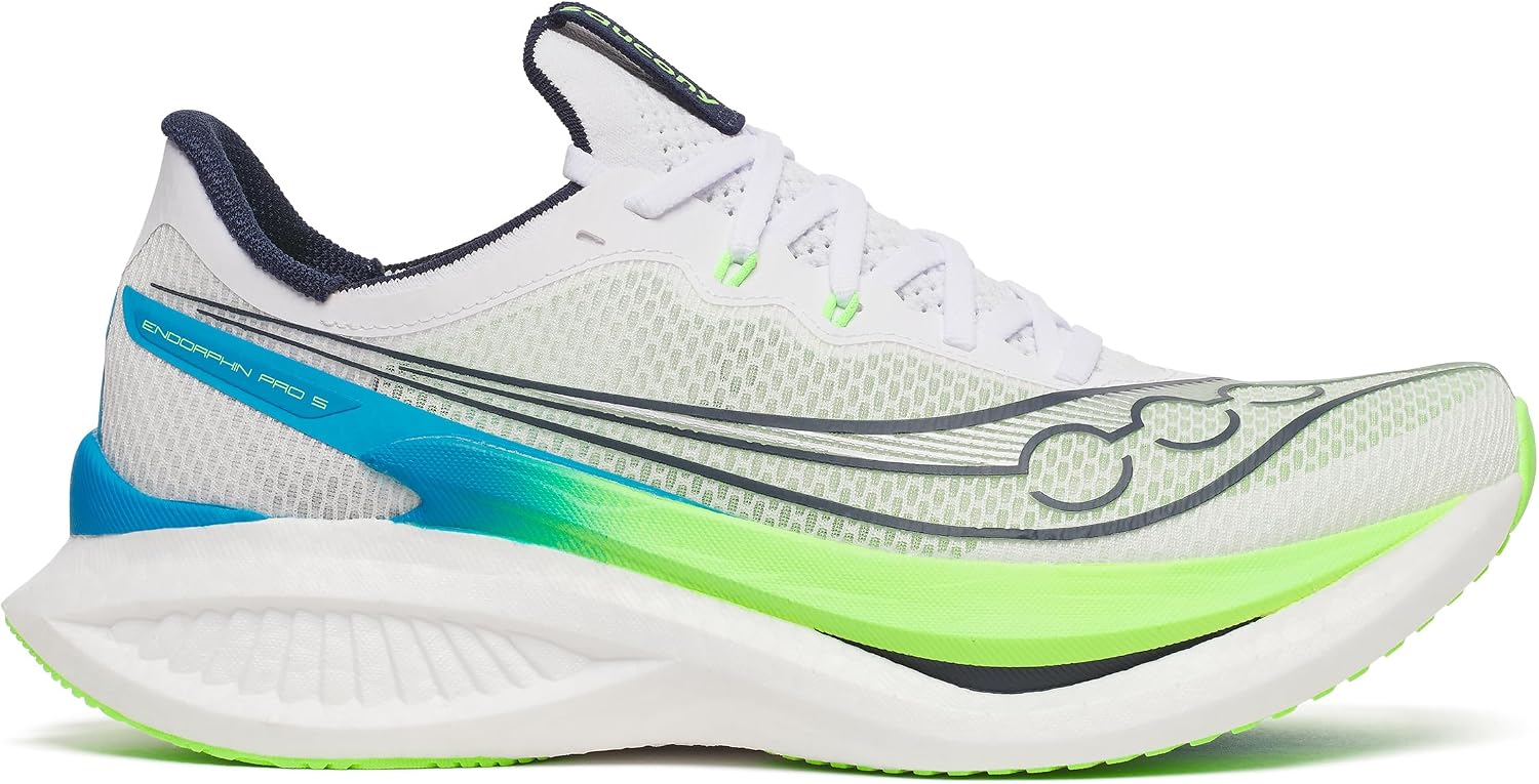 Amazon | Saucony メンズ Endorphin Pro 5 スニーカー, ブラック