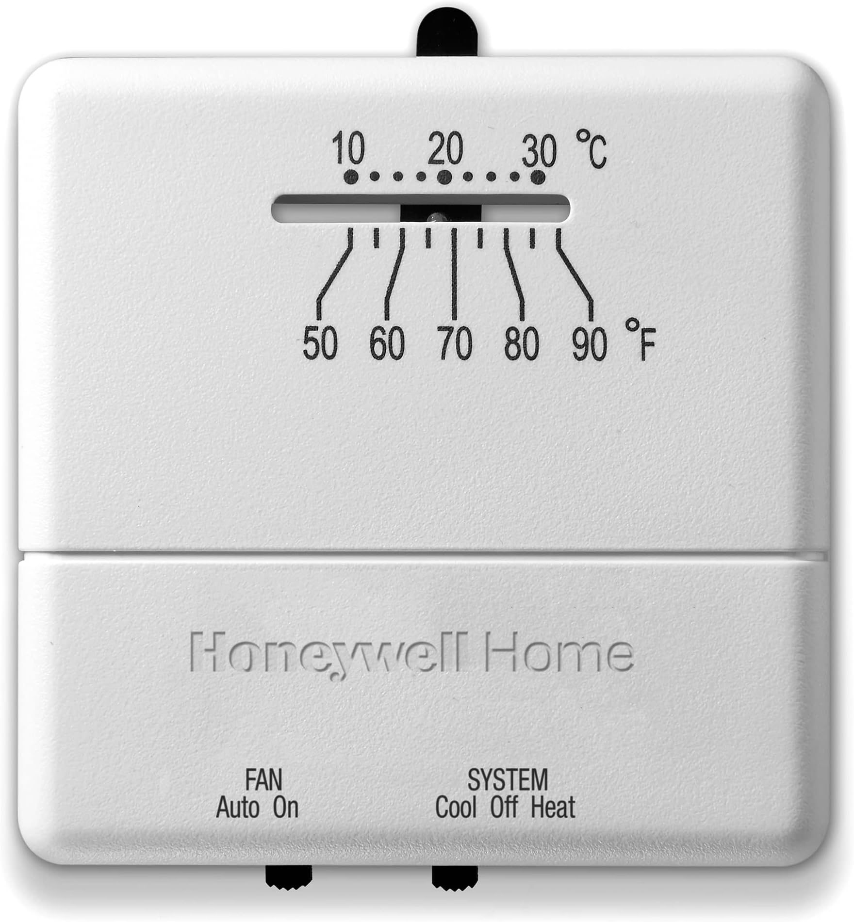 Honeywell Home CT31A1003 Heat/Cool Non-Programmable Thermostat, Beige