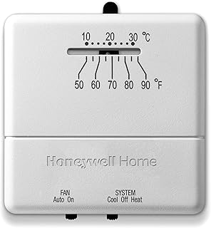 Home CT31A1003 Heat&sol;Cool Non-Programmable Thermostat&comma; Beige