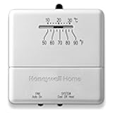 Honeywell Home CT31A1003 Heat/Cool Non-Programmable Thermostat, Beige
