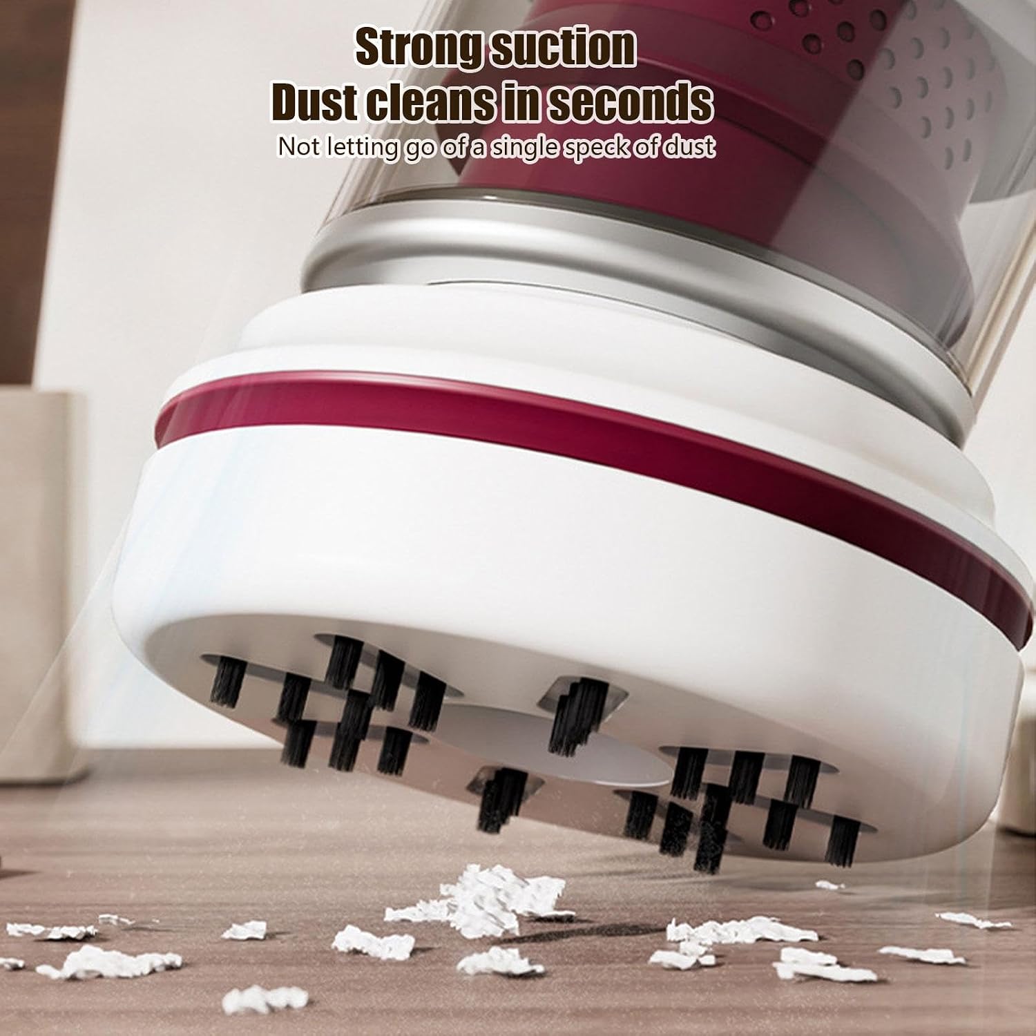 Compact ABS Desktop Remover Cordless Design Perfect for Keyboard and Work Space Multifunctional Tiny Vacuum