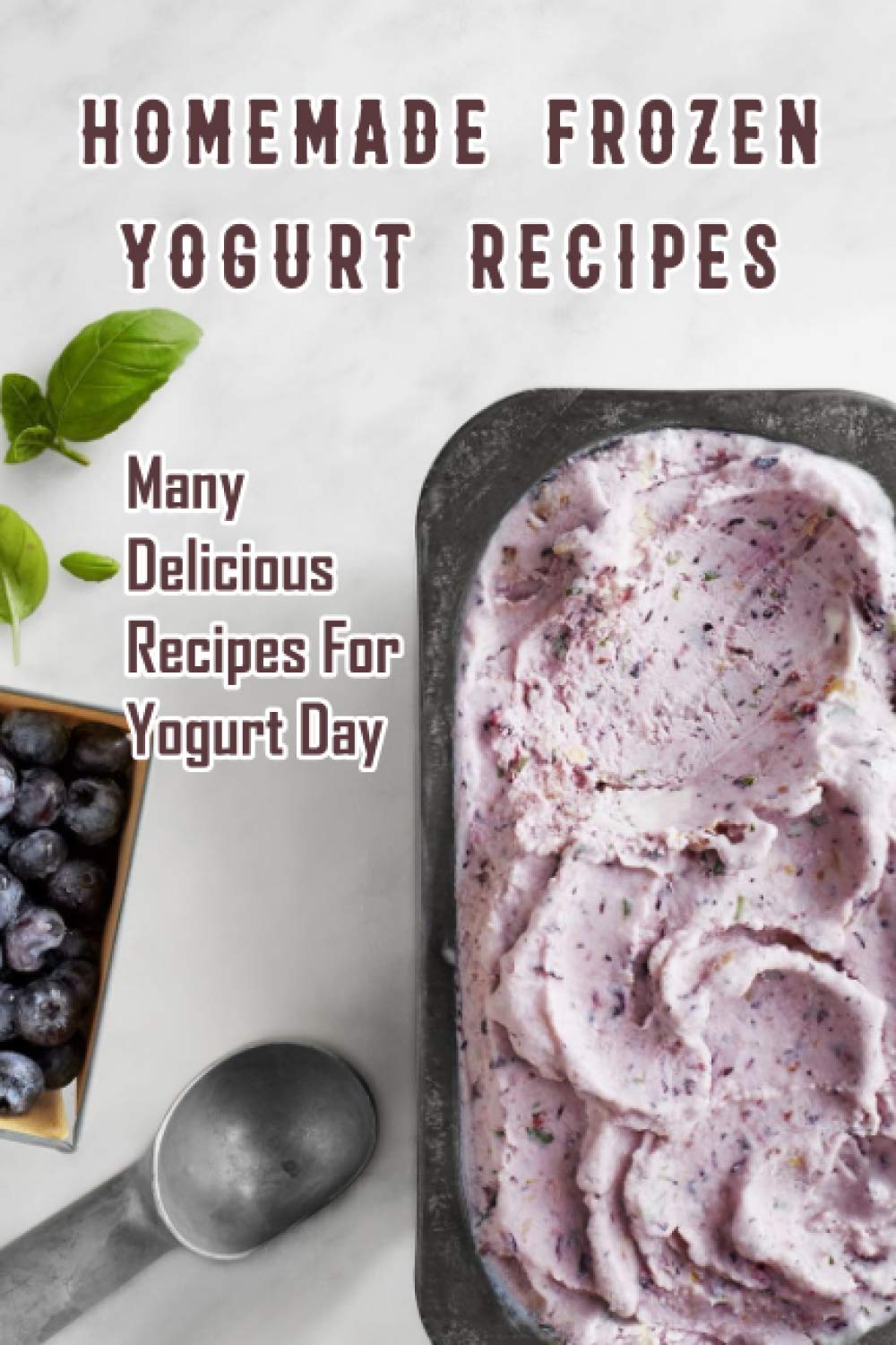 Homemade Frozen Yogurt Recipes: Many Delicious Recipes For Yogurt Day: Homemade Frozen Yogurt Recipes Book