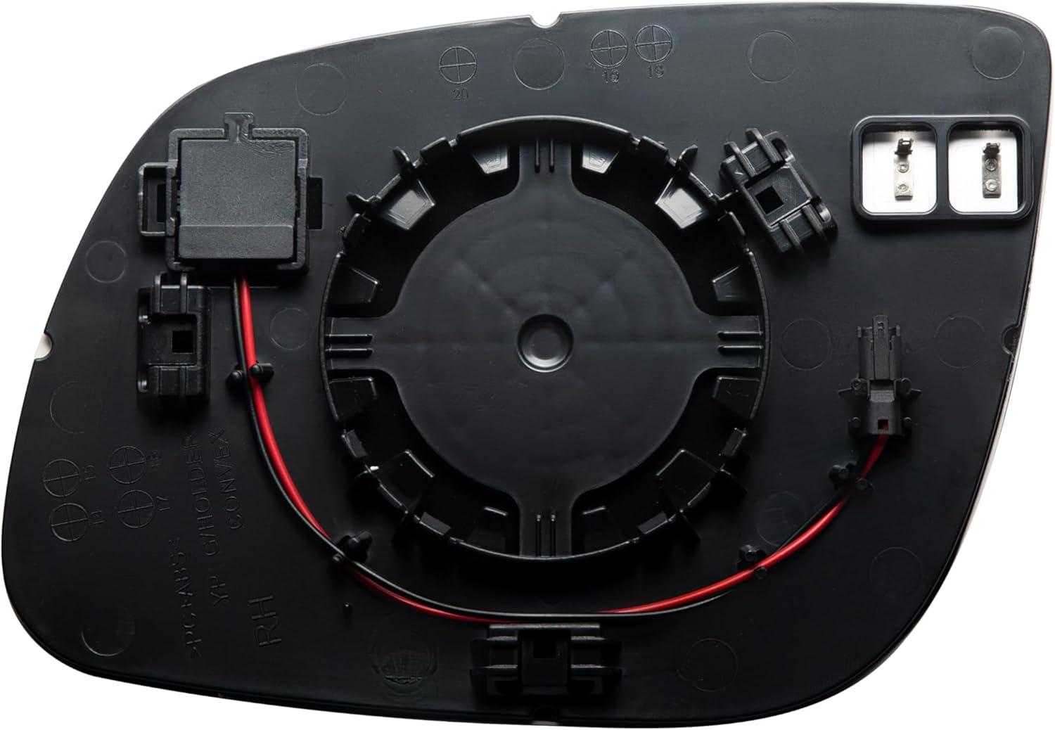 EAP Driver Side Mirror Glass Compatible with Kia Sedona 2015-2021, Heated with Blind Spot, 87611A9120 87611A9310