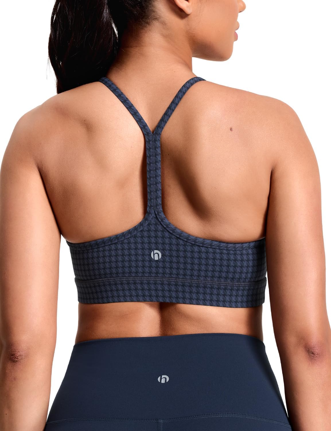 Micro Houndstooth Blue Multi