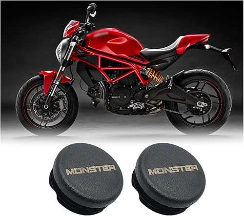 Miniatura 2 de TENREV LCCDZ - Juego de 2 tapas decorativas para marco de motocicleta, compatible con Ducati Monster 821 Monster 12001200S 2014-2016 2015