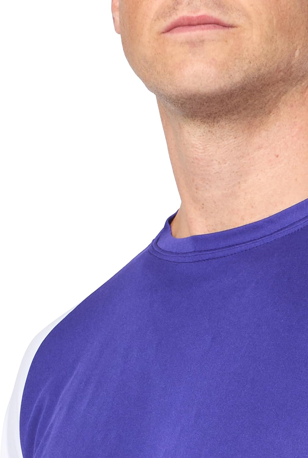 Augusta Sportswear Men's 1517 X-Large Purple | White