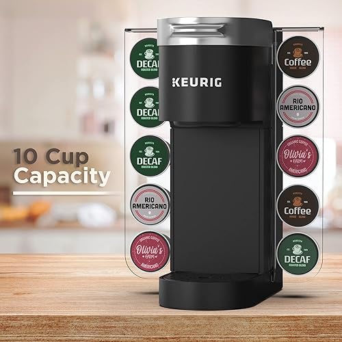 Miniatura 3 de GALVANOX Soporte acrílico K-Cup para máquinas Keurig de una sola porción - Organizador de fácil acceso a cápsulas para K Cups - Pantalla moderna que