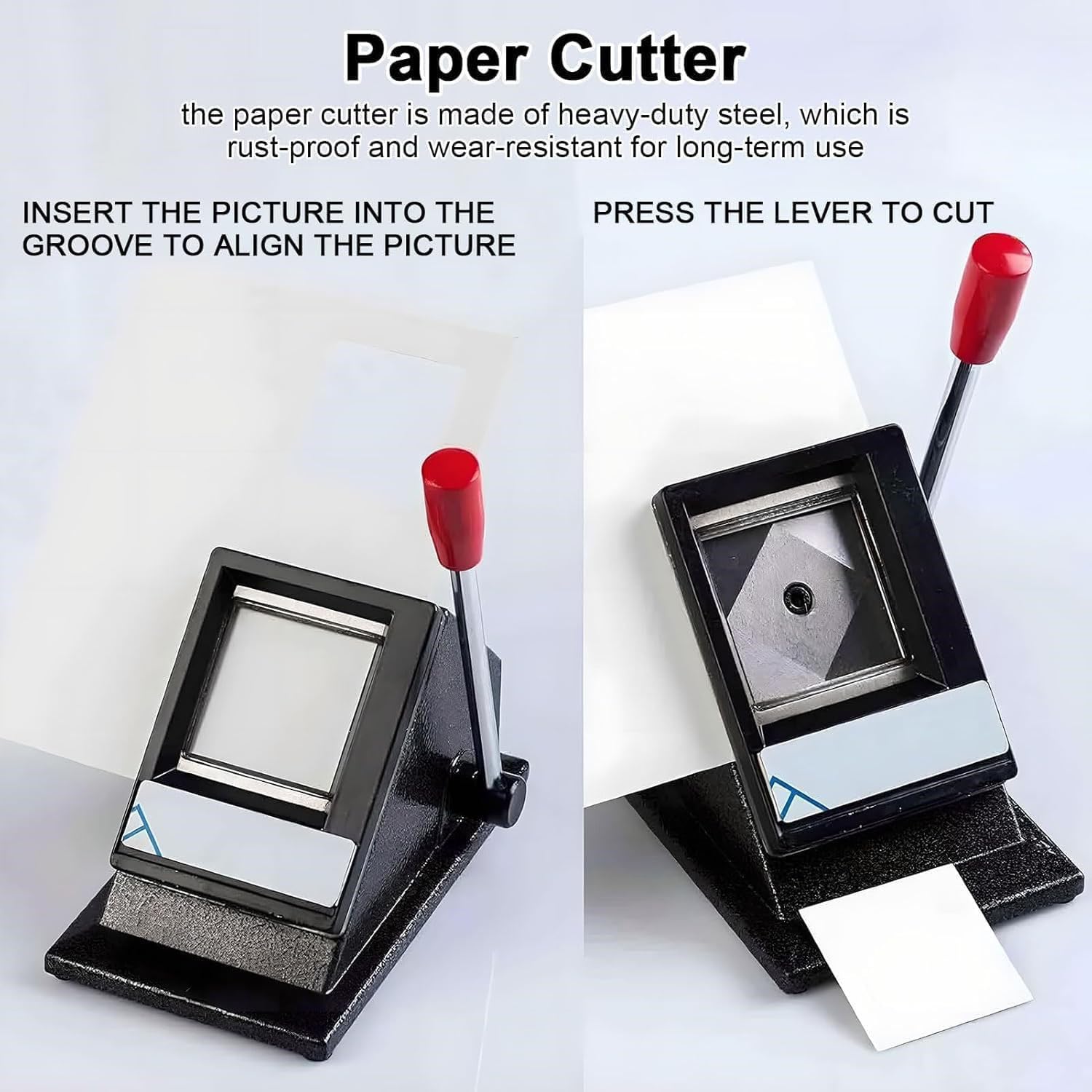 Máquina para Hacer imanes de Fotos,DIY Refrigerator Sticker Magnet Press Kit con 100-Piezas Consumibles + Cortador de Papel, Crafting sin Esfuerzo Photo Magnet Machine