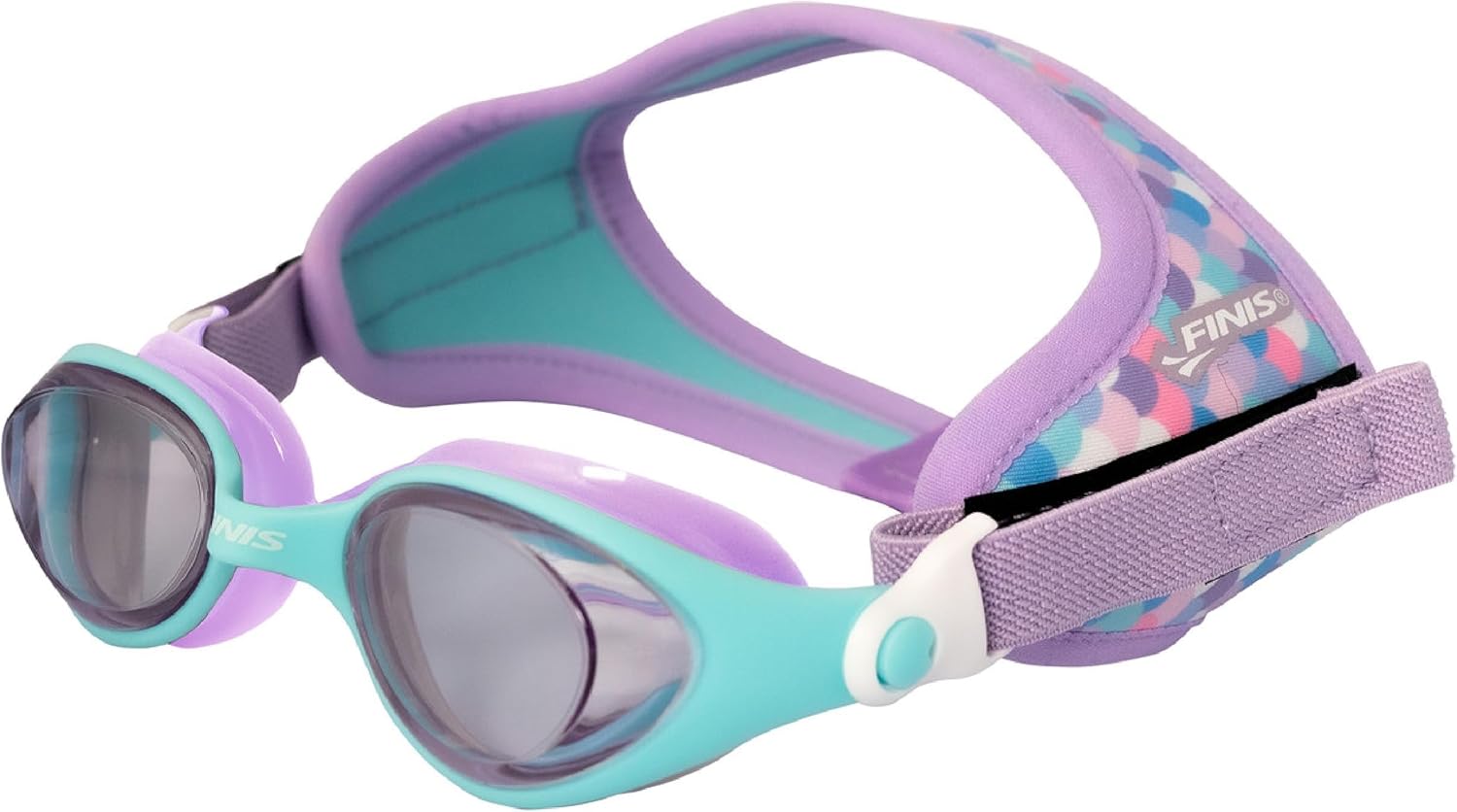 FINIS DragonFly Kids Swim Goggles - Ages 3-6, Adjustable Floating Strap, UV Protection, Anti-Fog