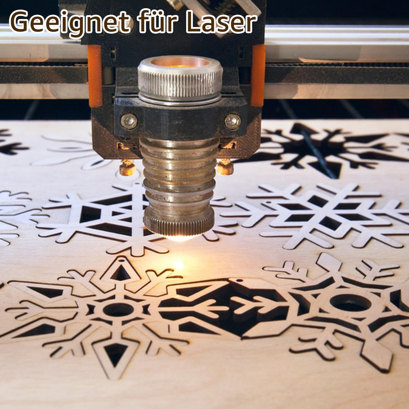 CYEER 10 Stück A3 Sperrholz 2mm, 420x300mm Sperrholzplatte, Pappelsperrholz 2mm, Laser Holz, Holzplatten zum Basteln, Holz Platten, Spanplatten, Balsaholz für DIY Kunst und Handwerk, Laserprojekte