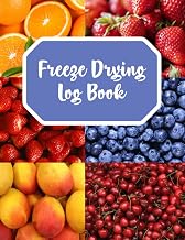 Freeze Drying Log Book: Perfect Freeze Dryer food Book and maintenance log, Freeze Dryer Accessories | Expenses, Machine Maintenance, And More - Record Over 500 Food Batches