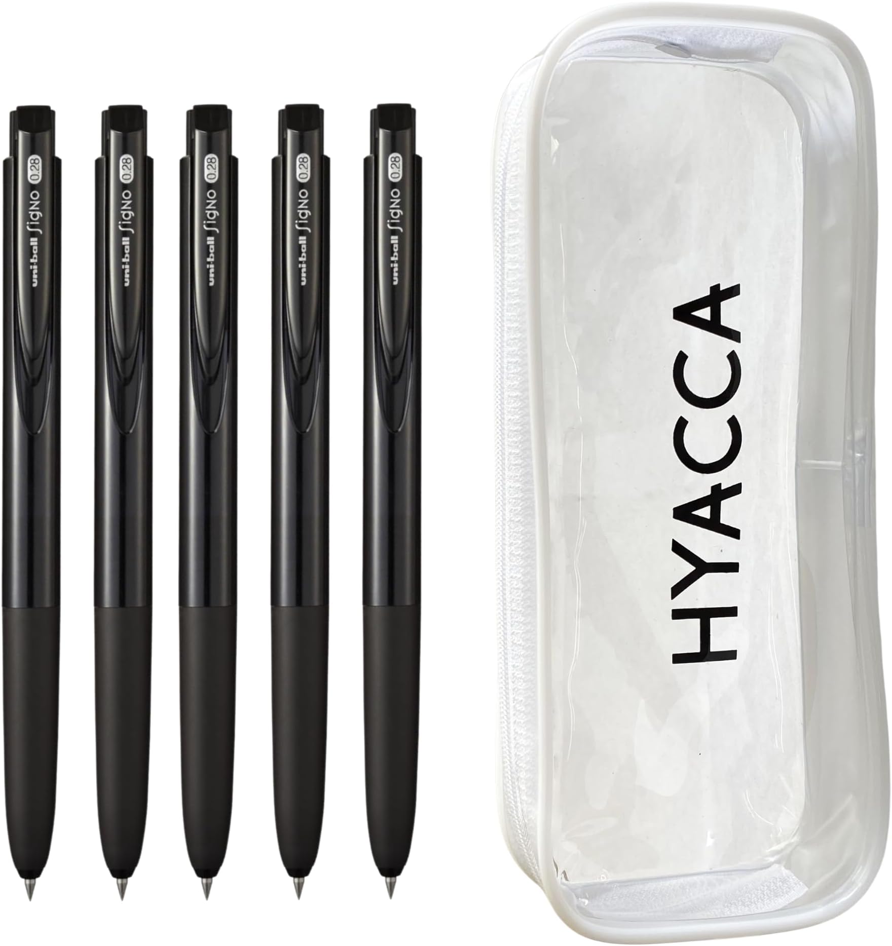 Signo RT1 0.28mm - Smooth Ink Flow Gel Pen, Retractable Gel Ink Pen, Ultra Mi