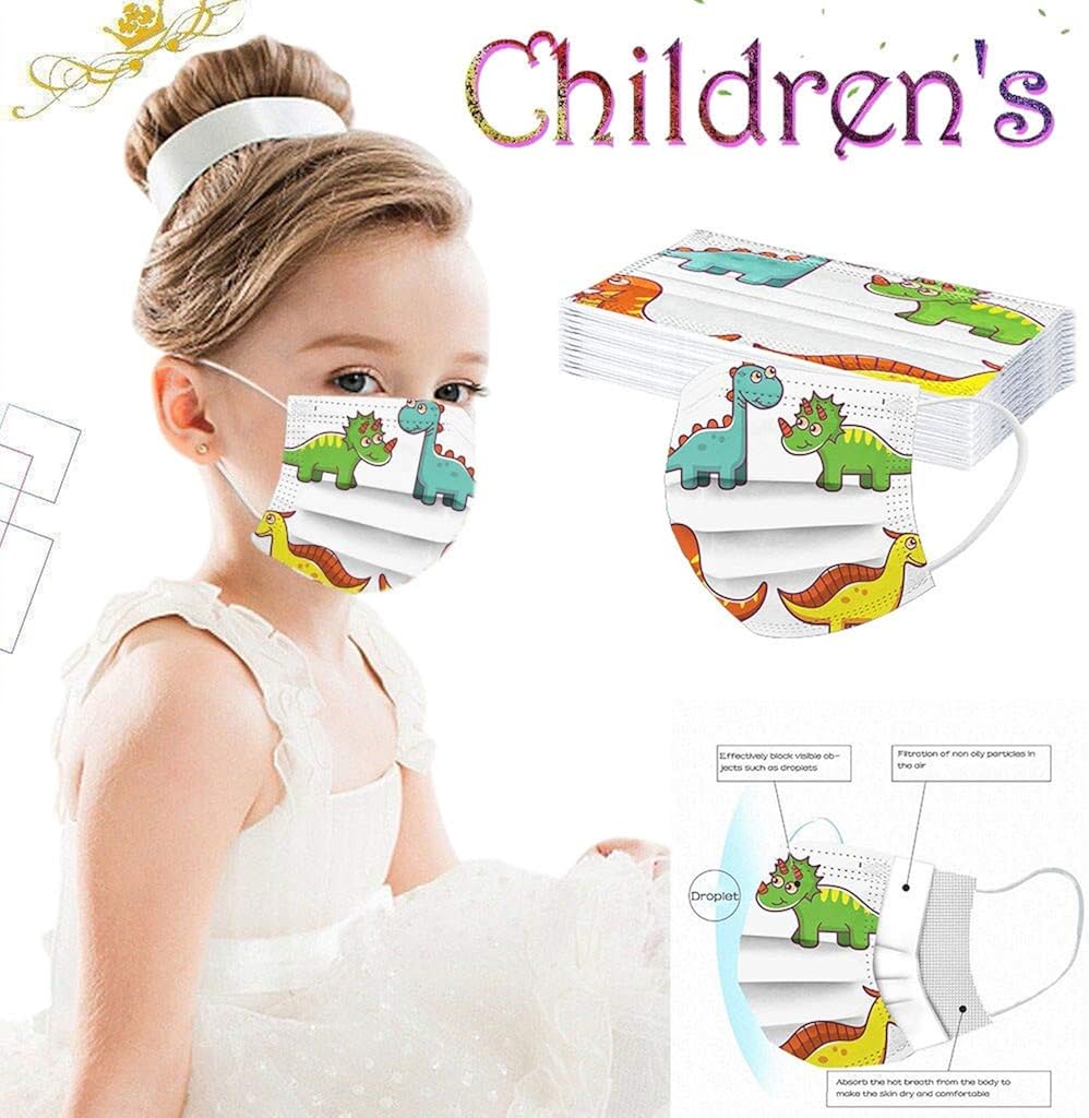 Writtian Enfants 10pcs Jetable 3 Couches Face Scarf Bandana Doreille Respirabilite Echarpe De Imprime Noel Bebe Et Puericulture Bebe Mant Vn