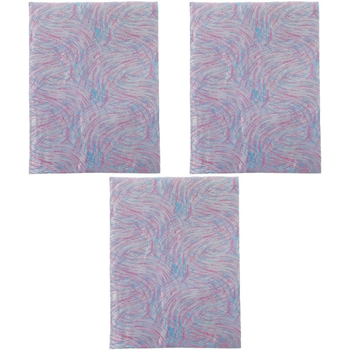 SHINEOFI 3 Pièces Couvertures De Livres Et Accessoires De Livres Couverture Des Manuels Album Photo Ajustable Couvertures Anti-poussière De Livre Comprimé Livre Protecteur En Tissu Violet