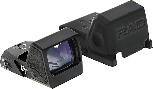 Vista 16 de Crimson Trace RAD - Vista de pistola abierta con apagado automático y lados texturizados para pistolas de tamaño completo, tiro defensivo