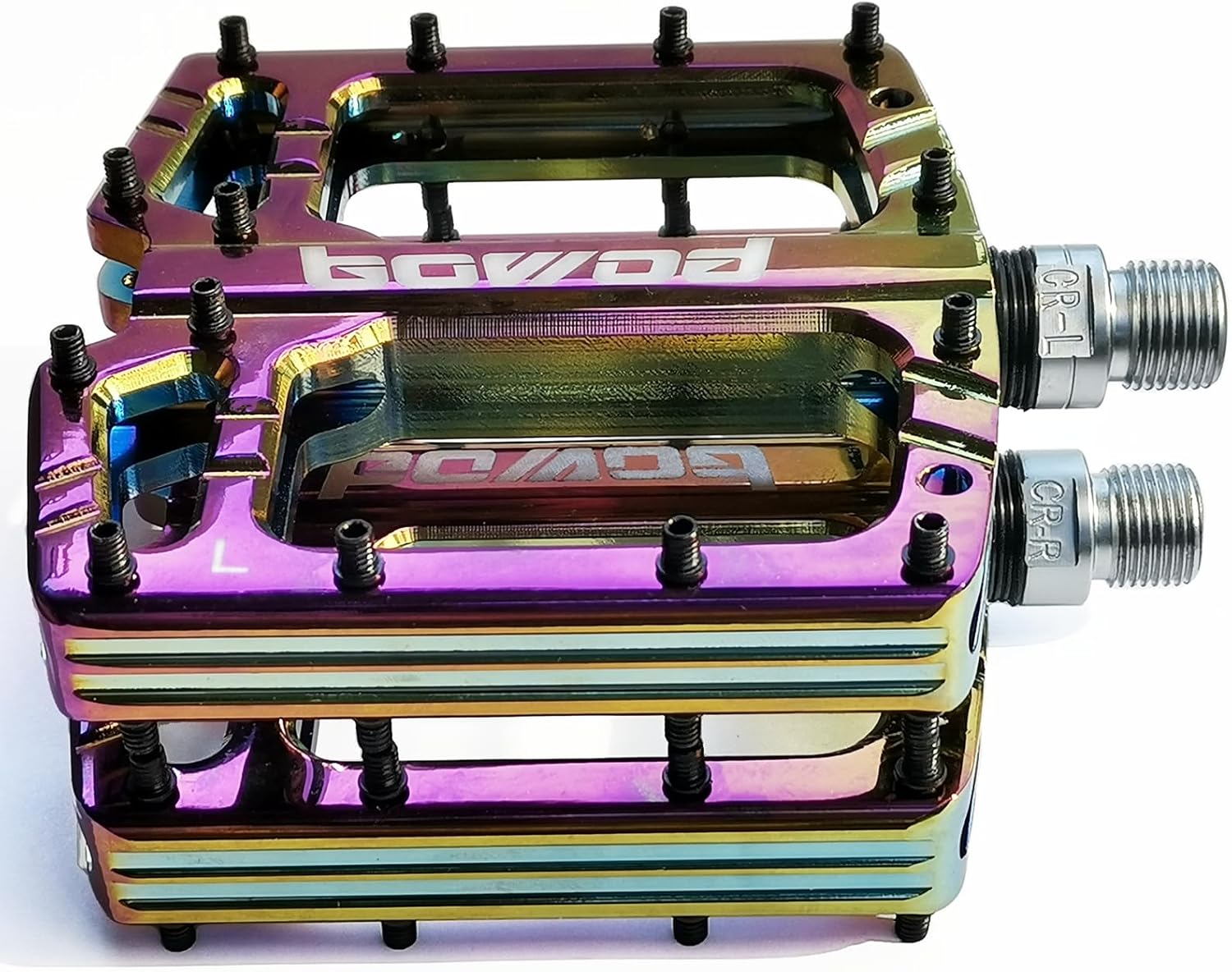 Bike Pedals 9/16" Lightweight Non-Slip Bicycle Platform Pedals - Fits Most Adult Bikes & Mountain Bikes &MTB, Road Bikes and Slip-Resistant Design